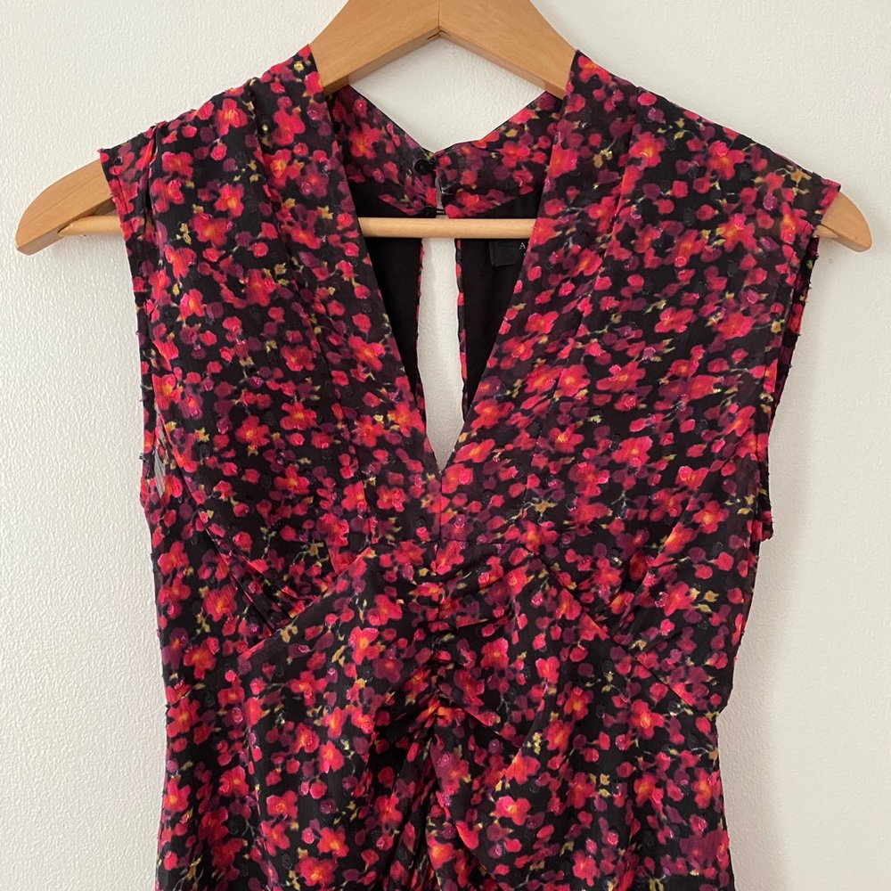 All Saints Aldine cheri blossom dress